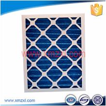 粗效網(wǎng)式紙框折疊式空氣過濾器